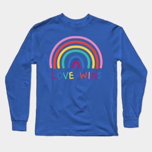 Love wins rainbow 1 Long Sleeve T-Shirt